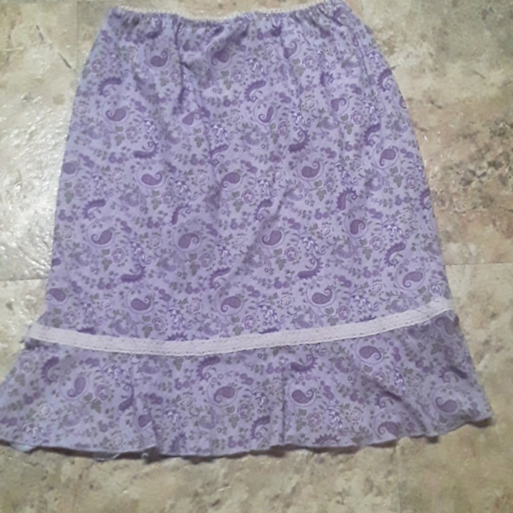 💜Purple Paisley Skirt!💜 - Picture 7 of 11